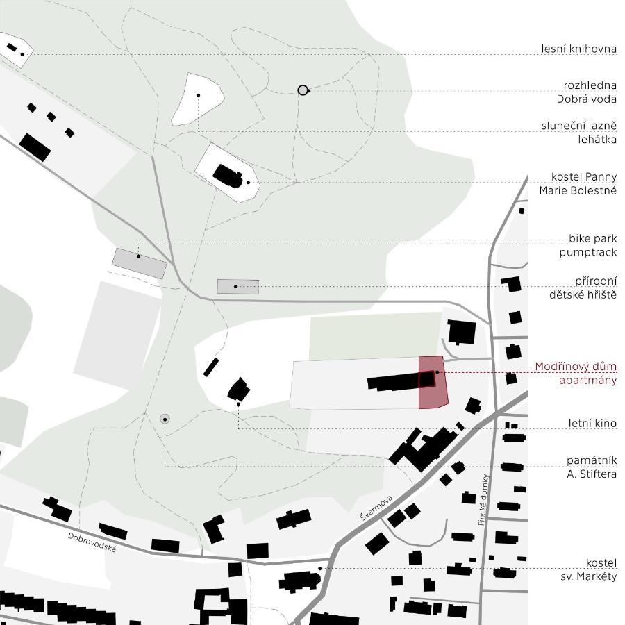 Apartmány Modřínový Dům Horní Planá Esterno foto