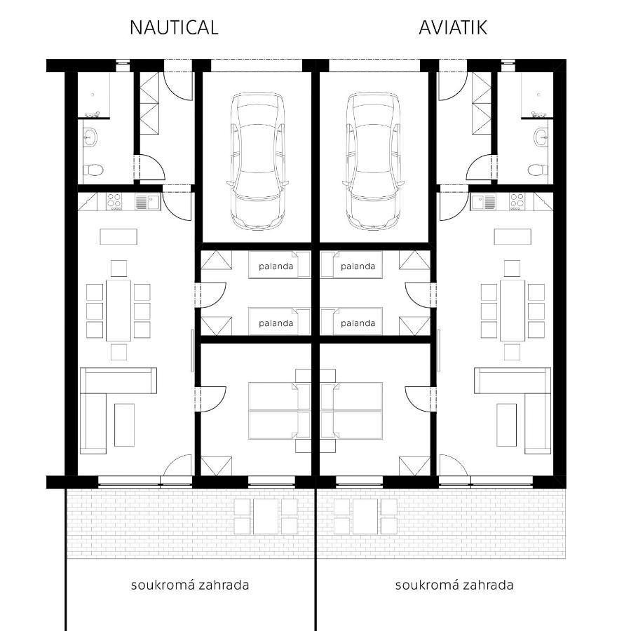 Apartmány Modřínový Dům Horní Planá Esterno foto